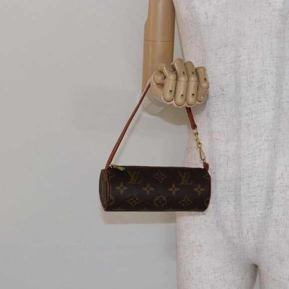 LOUIS VUITTON Monogram Papillon Pouch LV Auth BA4920 - Picture 1 of 16